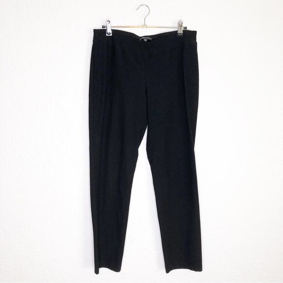Eileen Fisher black pull on pants size Small - Picture 1 of 14